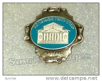 Art Culture: Big Theater USSR / Soviet Badge _36_3612 - Other & Unclassified