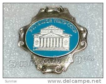 Art Culture: Big Theater USSR / Soviet Badge _36_3614 - Other & Unclassified