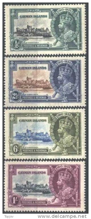 CAYMAN ISL.  -  Jubilee Issue .   - 1935. - Mi.  82 / 5  -  MNH ** - Cayman (Isole)