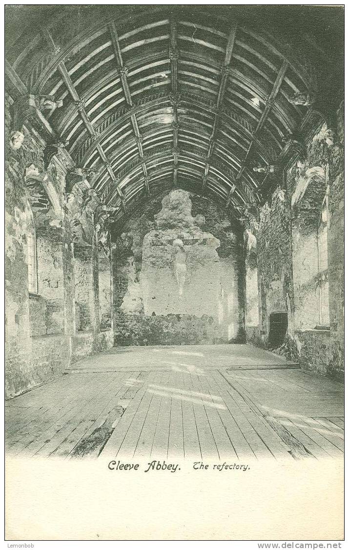 Britain United Kingdom - Cleeve Abbey, The Refectory, Washford - Old Postcard [P1791] - Altri & Non Classificati