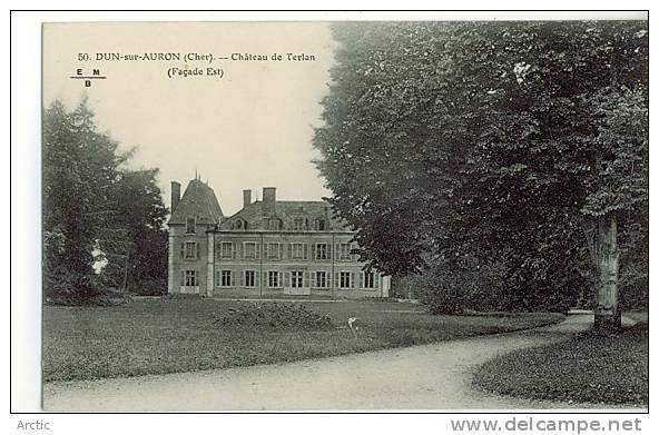 Dun Sur Auron Chateau De Terlan Façade Est - Dun-sur-Auron