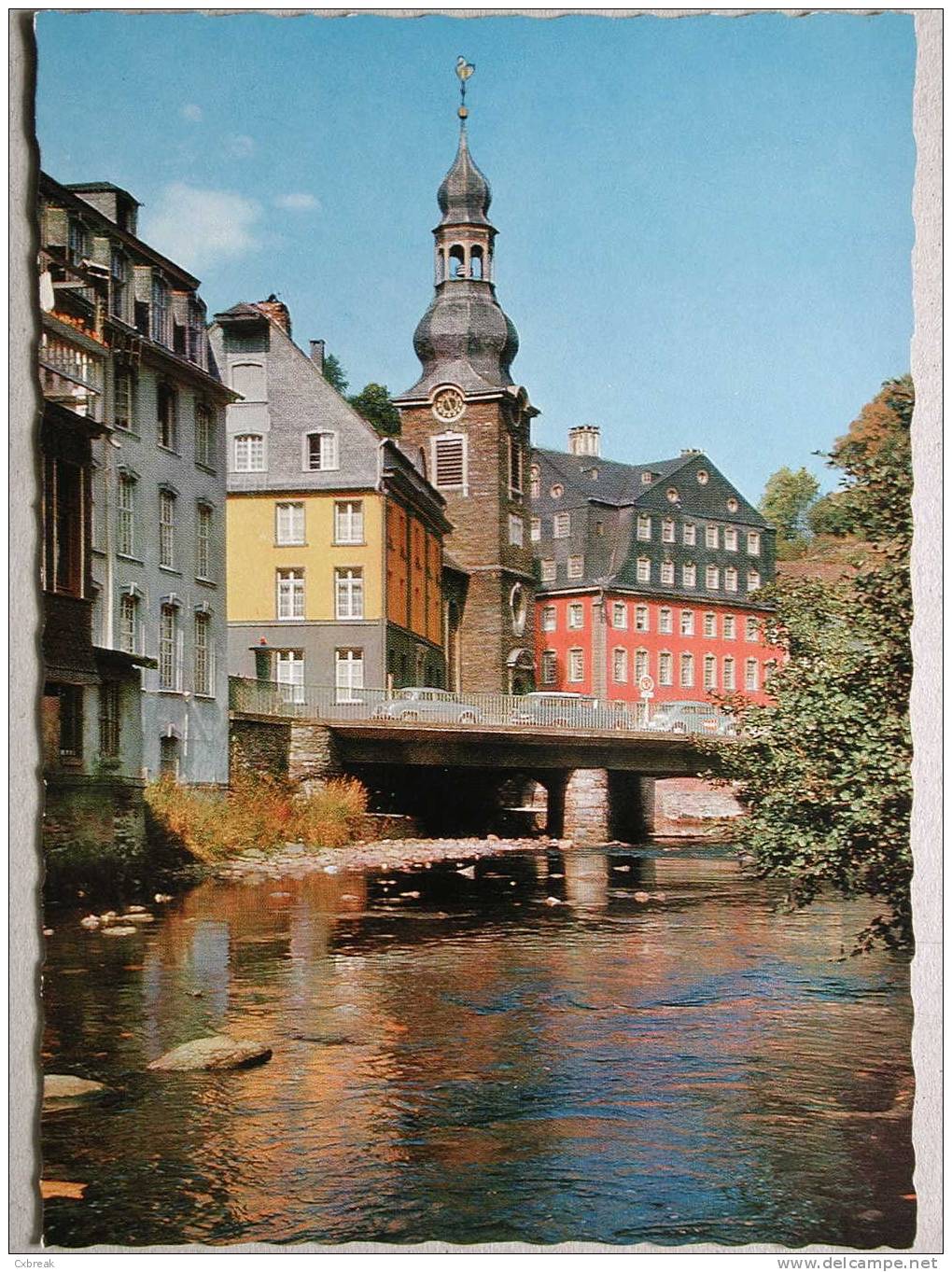 Monschau, Stadtansicht Mit Rur - Monschau