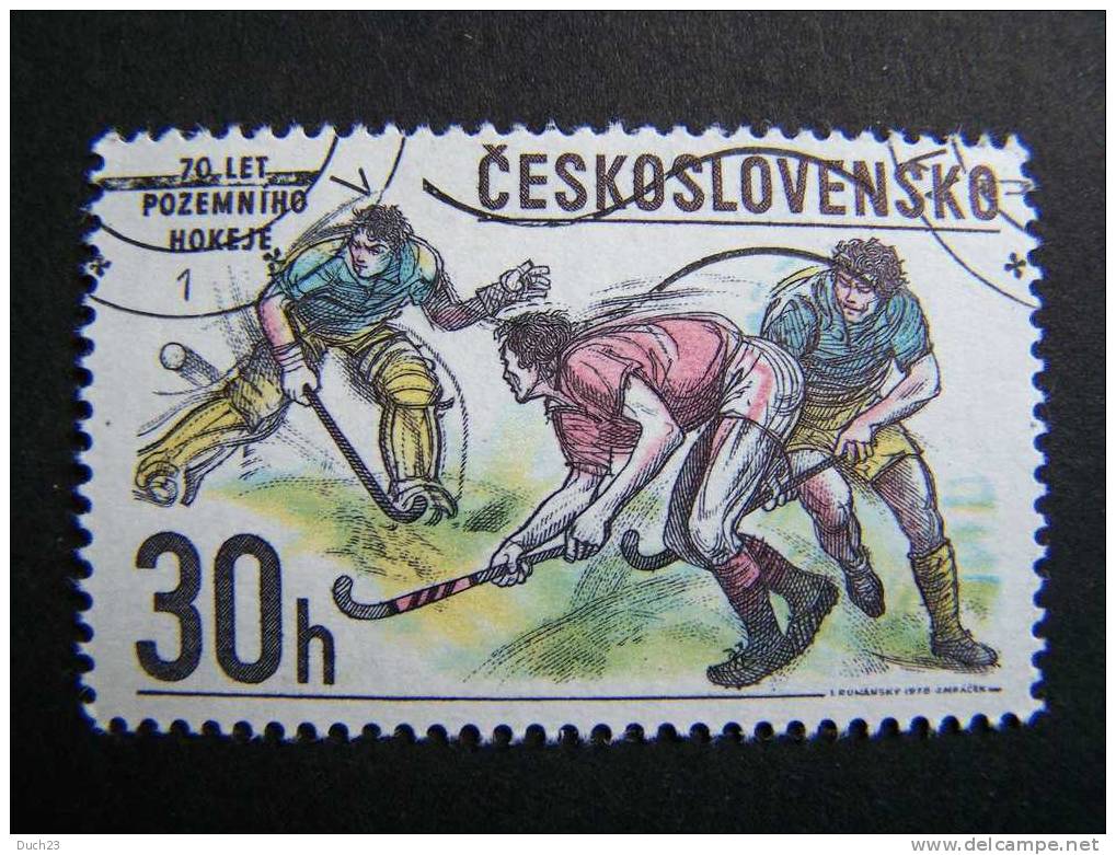 THEME SPORT HOCHEY CESKOSLOVENSKO TCHECOSLOVAQUIE - Hockey (su Erba)