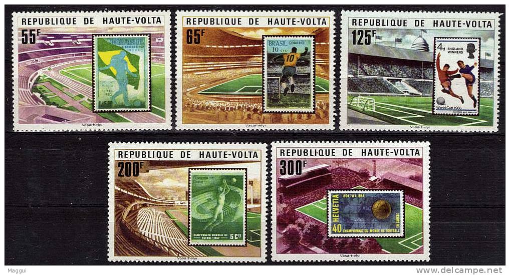 HAUTE VOLTA   N° 444/48  * *  ( Cote 7.25e ) Cup  1978   Football  Soccer  Fussball - 1978 – Argentine