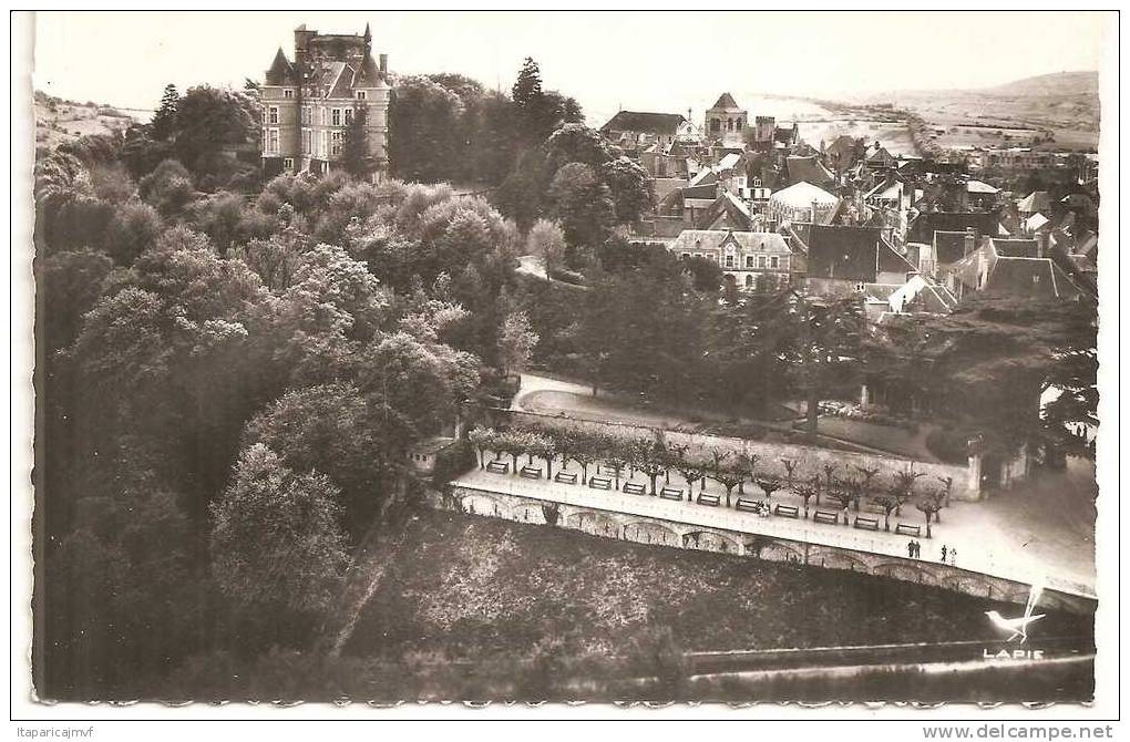 J      Cher :  SANCERRE-     :    L ' Esplanade  ,  Le  Chateau  Et  Son  Parc - Sancerre