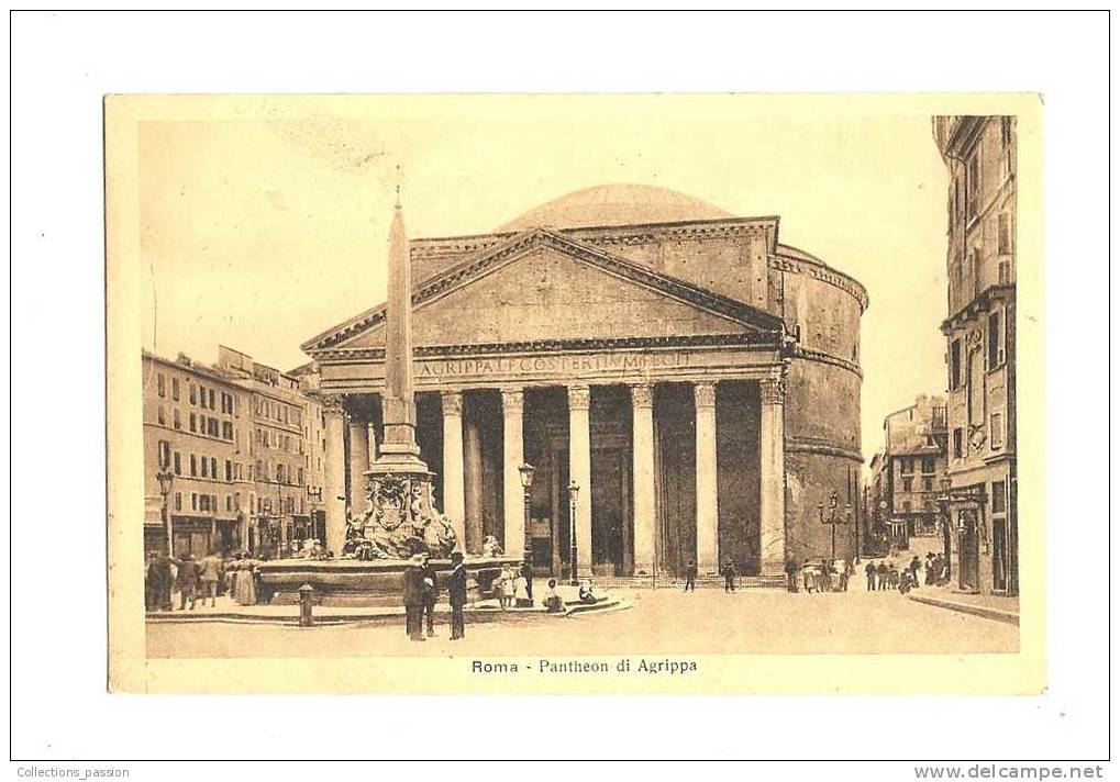 Cp, Italie, Rome, Pantheon Di Agrippa - Panthéon