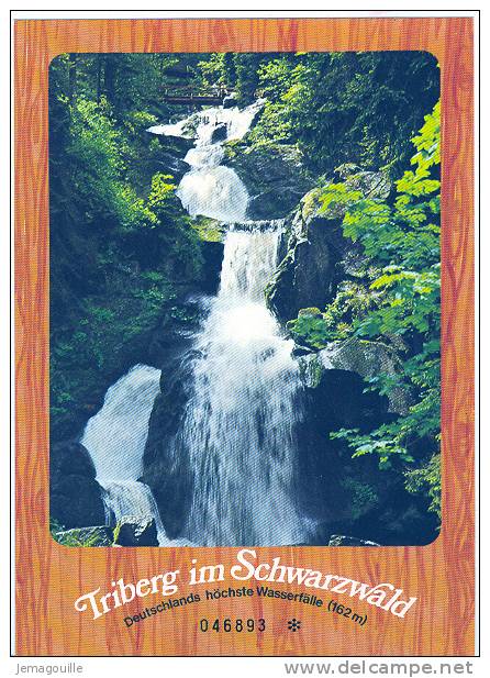 TRIBERG Im Schwarzwald - Deutschlands Höchste Wasserfälle 162 M - 046893 - D-2 - Triberg