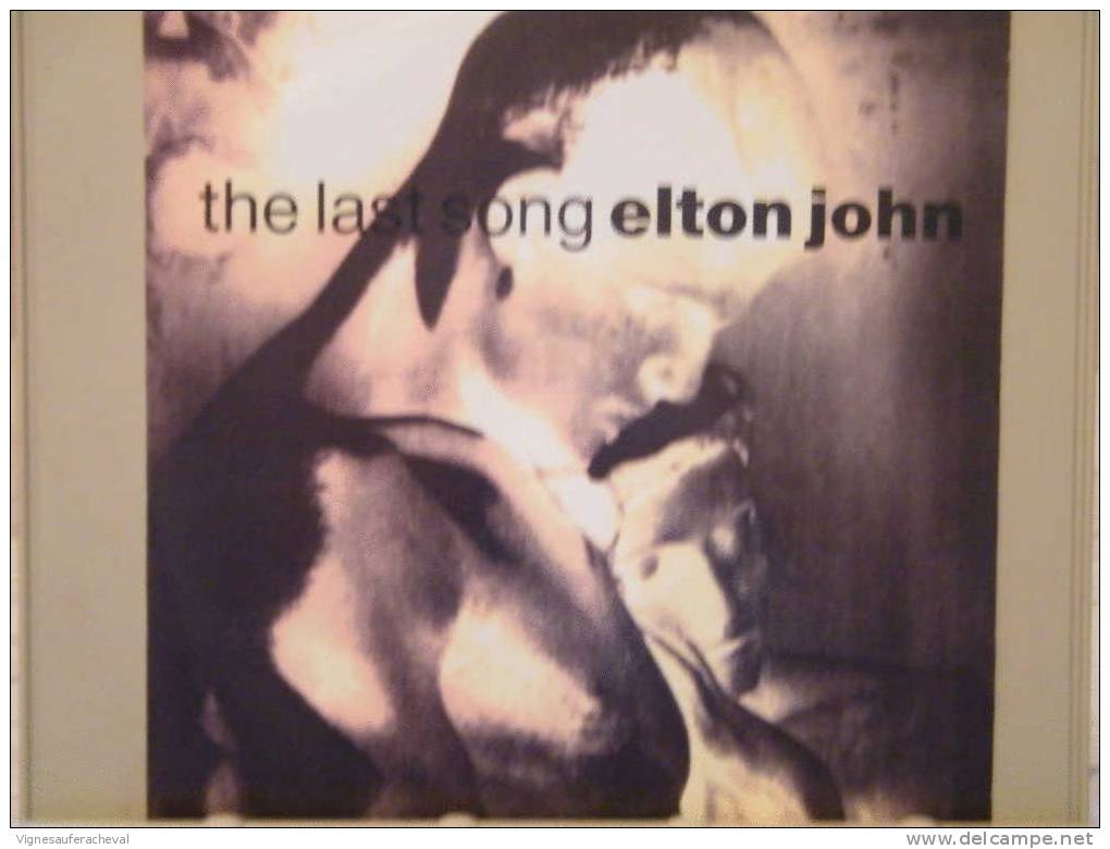 45t.Elton John.The Last Song/The Man Who Never Died - Rock