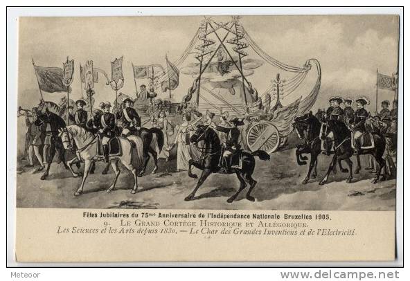 Fêtes Jubilaires Du 75me Anniversaire De L 'Indépendance Nationale Bruxelles 1905 - Fiestas, Celebraciones