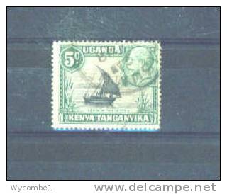 KENYA UGANDA AND TANGANYIKA -  1935 George V 5c FU - Kenya, Uganda & Tanganyika