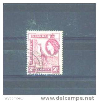 KENYA UGANDA AND TANGANYIKA -  1954 Elizabeth II 30c  FU - Kenya, Oeganda & Tanganyika