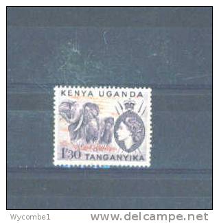 KENYA UGANDA AND TANGANYIKA -  1954 Elizabeth II 1s30c  FU - Kenya, Uganda & Tanganyika