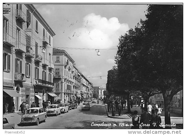 Campobasso-corso V.emanuele.viaggiata - Campobasso