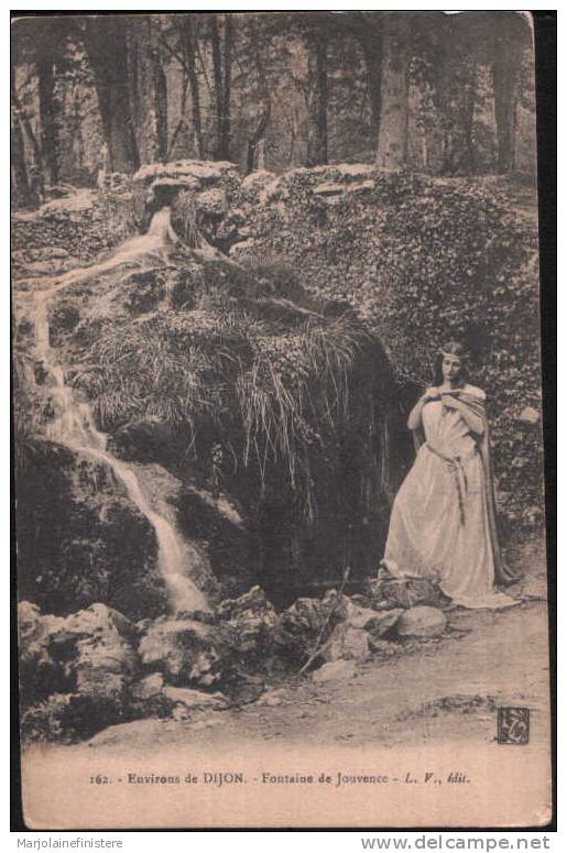 Dép. 21 - Environs De Dijon. - Fontaine De Jouvence - L. V., édit. N° 162 - Dijon