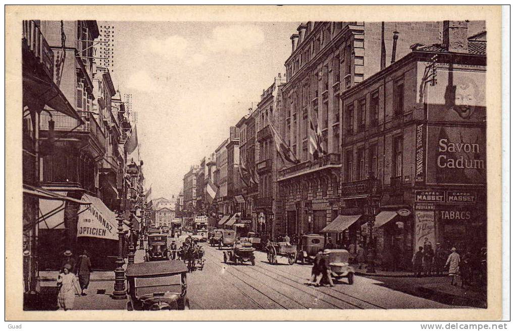 BORDEAUX - COURS DE L´INTENDANCE - PUB SAVON CADUM - Bordeaux