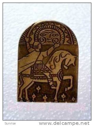 Cartoon Film Soviet: Tsarevitch Ivan (russia Fairy Tale) / Old Soviet Badge USSR _80_u5402 - Disney