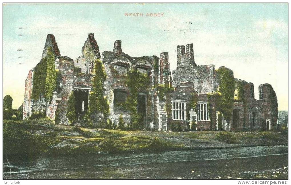 Britain United Kingdom - Neath Abbey - 1908 Used Postcard [P1826] - Glamorgan