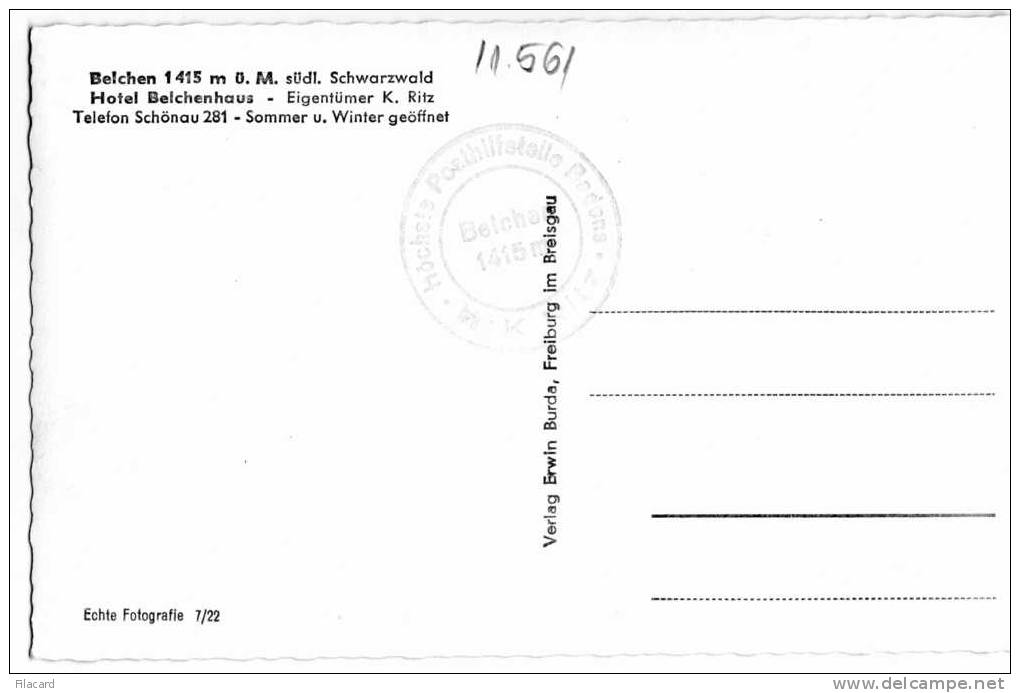 11561   Germania  Blick Vom Betchen (Schwarzwald)  1415 M. U. M.  Auf  Munstertal  Und Oberrhein  NV - Münstertal