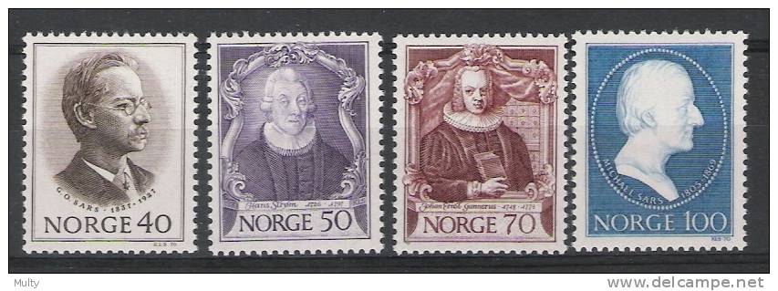 Noorwegen Y/T 569 / 572 (**) - Unused Stamps