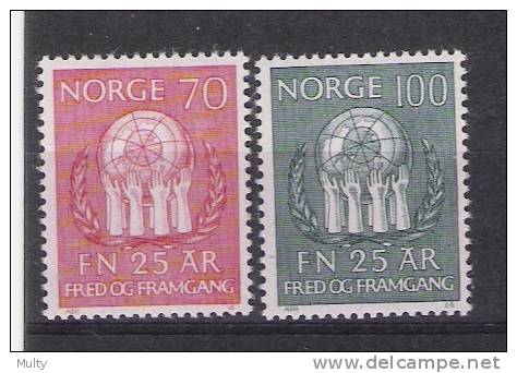 Noorwegen Y/T 567 / 568 (**) - Neufs
