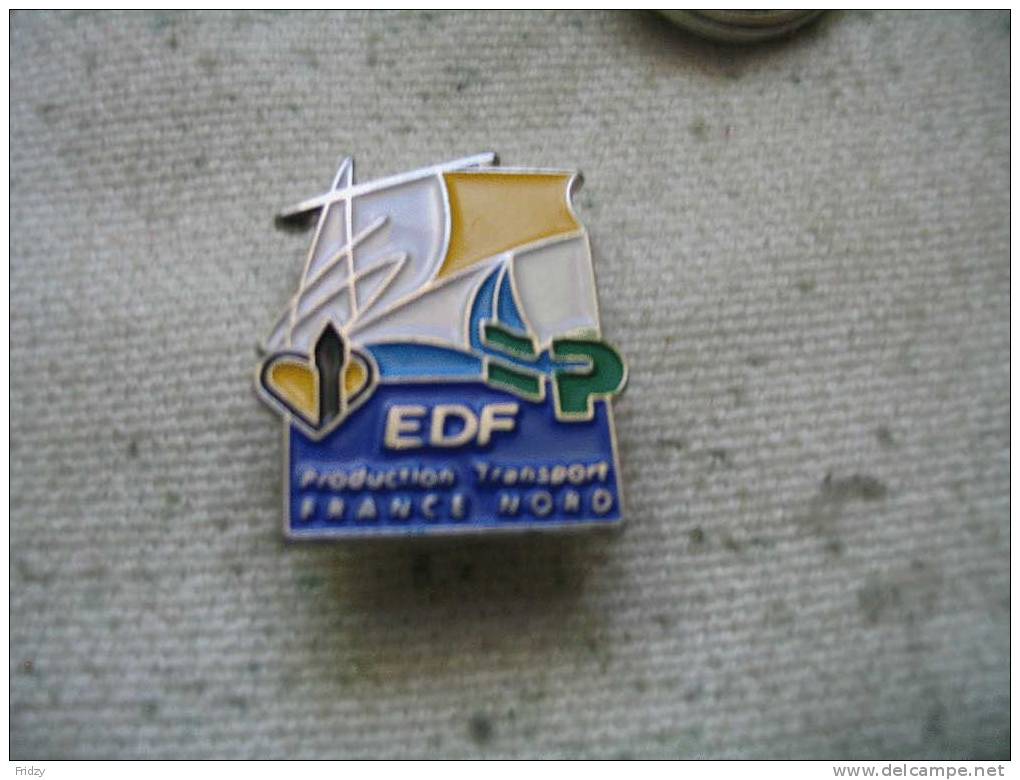 Pin´s EDF,  Production Transport France Nord - EDF GDF