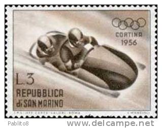 SAN MARINO 1955 GIOCHI OLIMPICI INVERNALI L.3 MNH - Nuevos