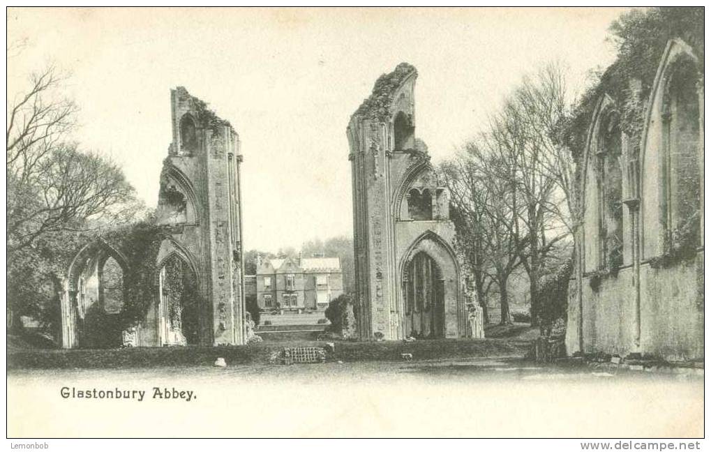 Britain United Kingdom - Glastonbury Abbey - Early 1900s Postcard [P1839] - Autres & Non Classés