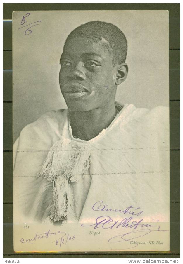 ALGERIE CPA 1904  Type Africain - Männer