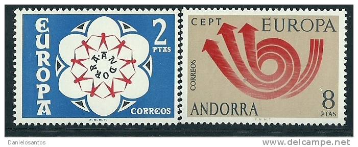 Andorra Spanish Europa CEPT 1973 MNH - 1973