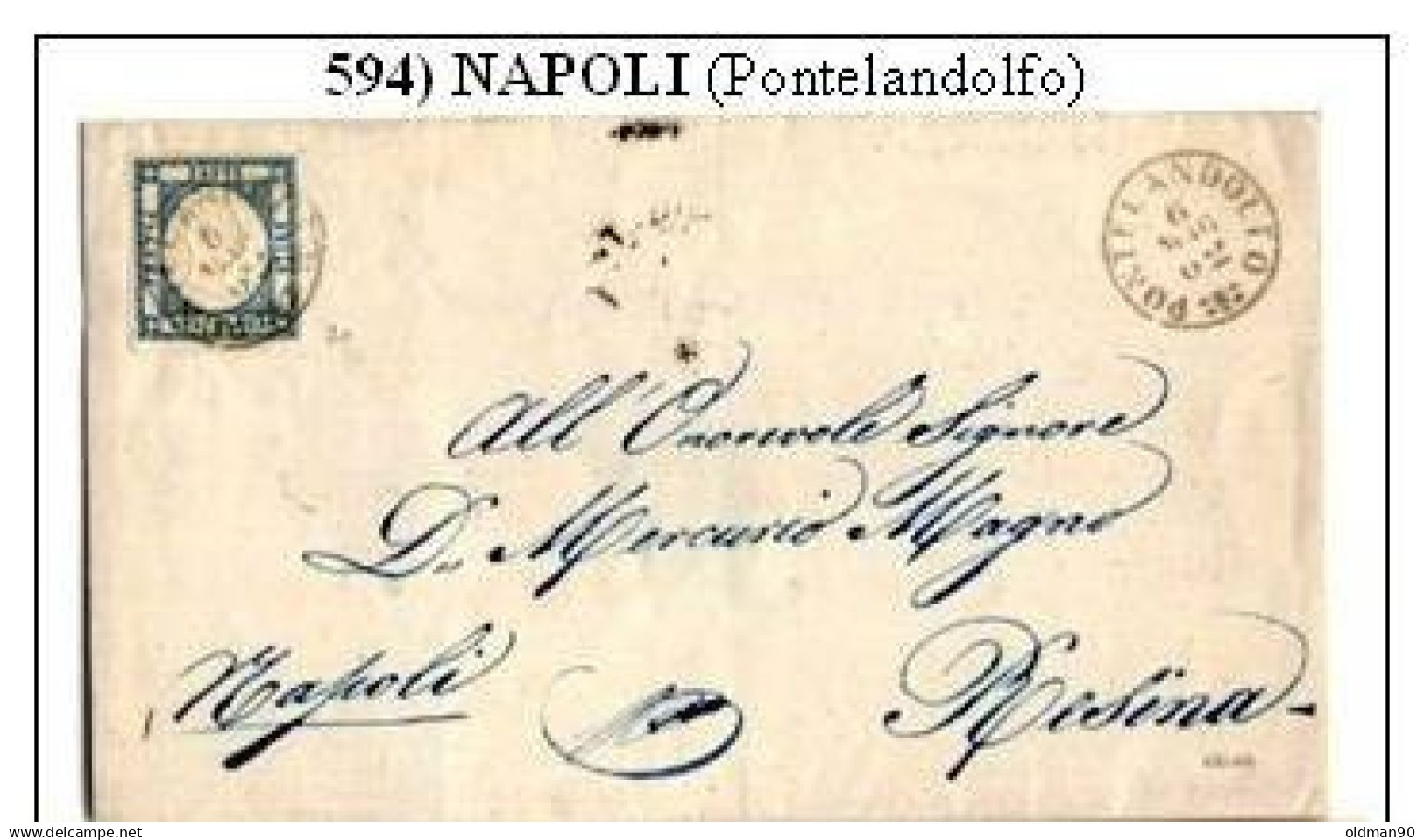 Pontelandolfo 00594 - Storia Postale