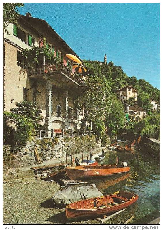 Porto Ronco Mit Kirche Ronco S./A. 1980 - Ronco Sopra Ascona