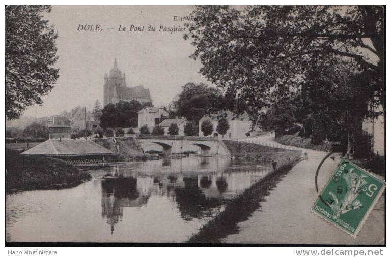 Dép. 39 - DOLE. - Le Pont Du Pasquier - 1914 - Dole