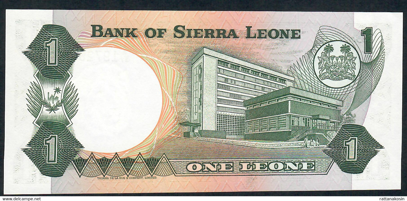 SIERRA LEONE P5e  1 LEONE 1984  #A/30   UNC. - Sierra Leone