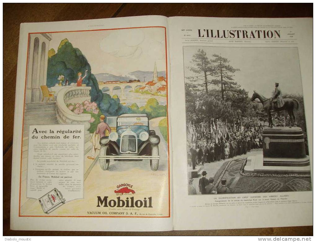 14 -07-1928 :--->Marine Hier Et Aujourd'hui (Lithos Coul. Pleines Pages Albert SEBILLE ; Rome-Brésil Sans Escale (avion) - L'Illustration