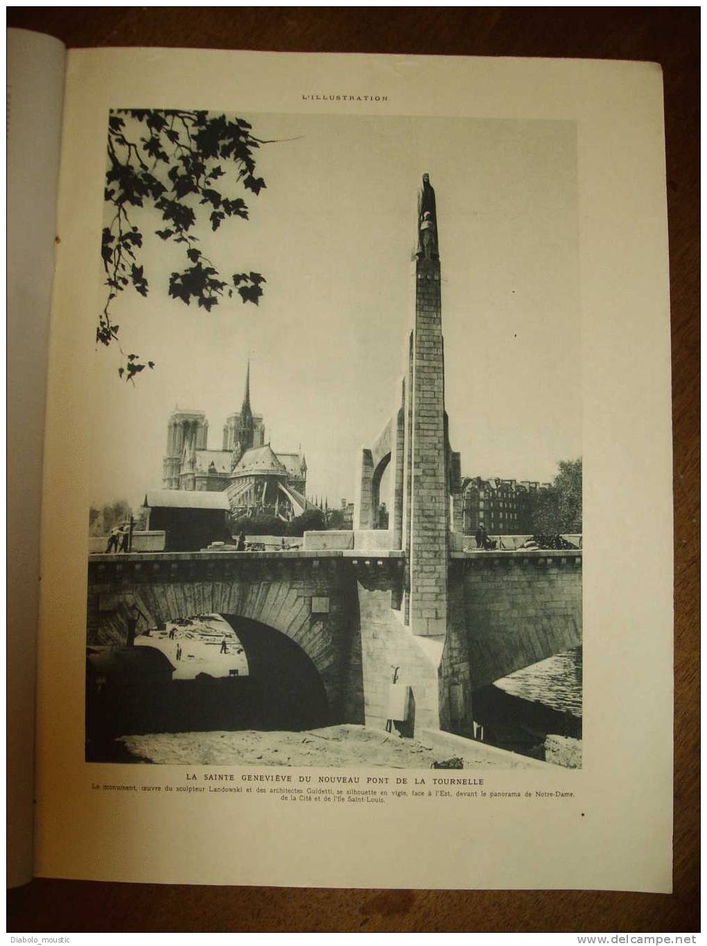 14 -07-1928 :--->Marine Hier Et Aujourd'hui (Lithos Coul. Pleines Pages Albert SEBILLE ; Rome-Brésil Sans Escale (avion) - L'Illustration