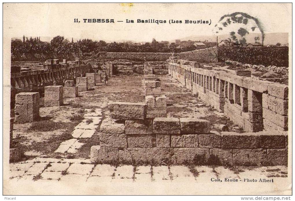 11658   Algeria  Tebessa  La  Basilique  (Les  Beuries)  VGSB  1928 - Tebessa