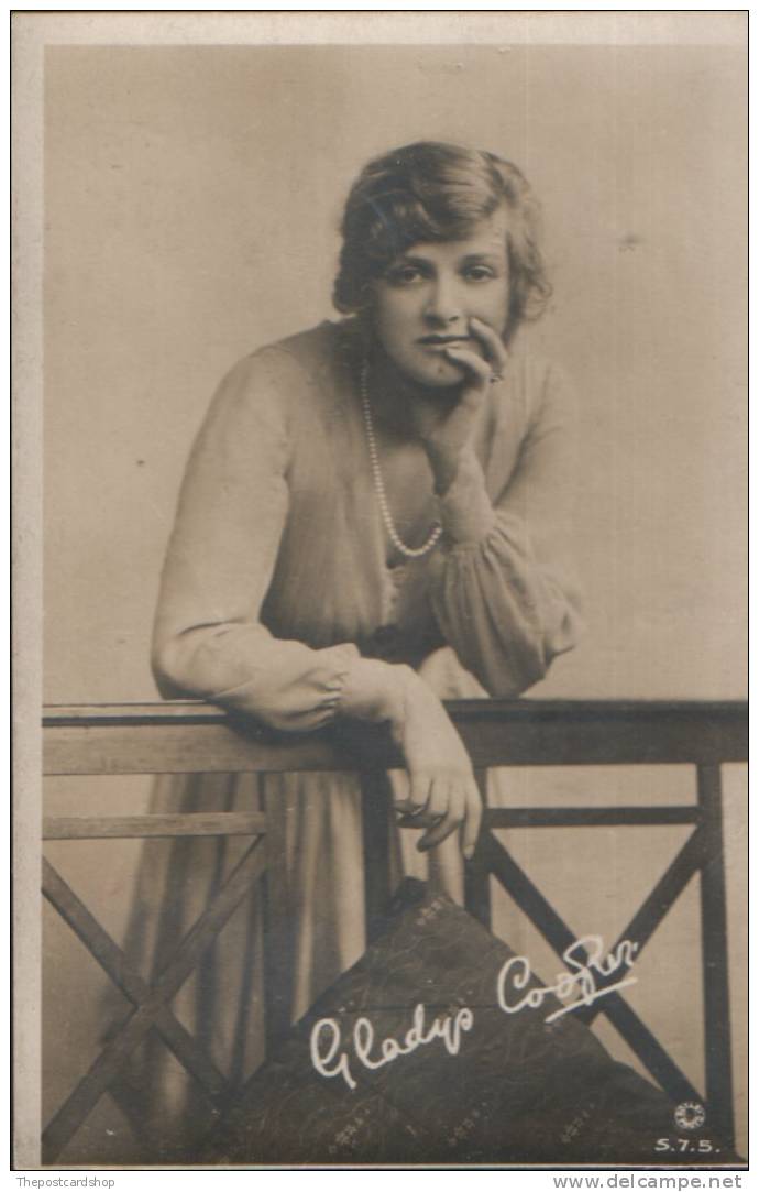 SUPERBE FEMME ARTISTE ANGLAISE BRITISH ACTRESS MISS GLADYS COOPER More Actresses Listed For Sale - Women