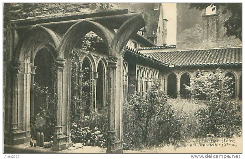 42 - CHARLIEU - Cloitre De L'Abbaye Des Bénédictins (Imp. Catala Frères, N° 60) - Charlieu