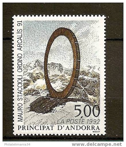 Andorre Français 1992, Série Artistique "Ordino Arcalis 91" - Unused Stamps