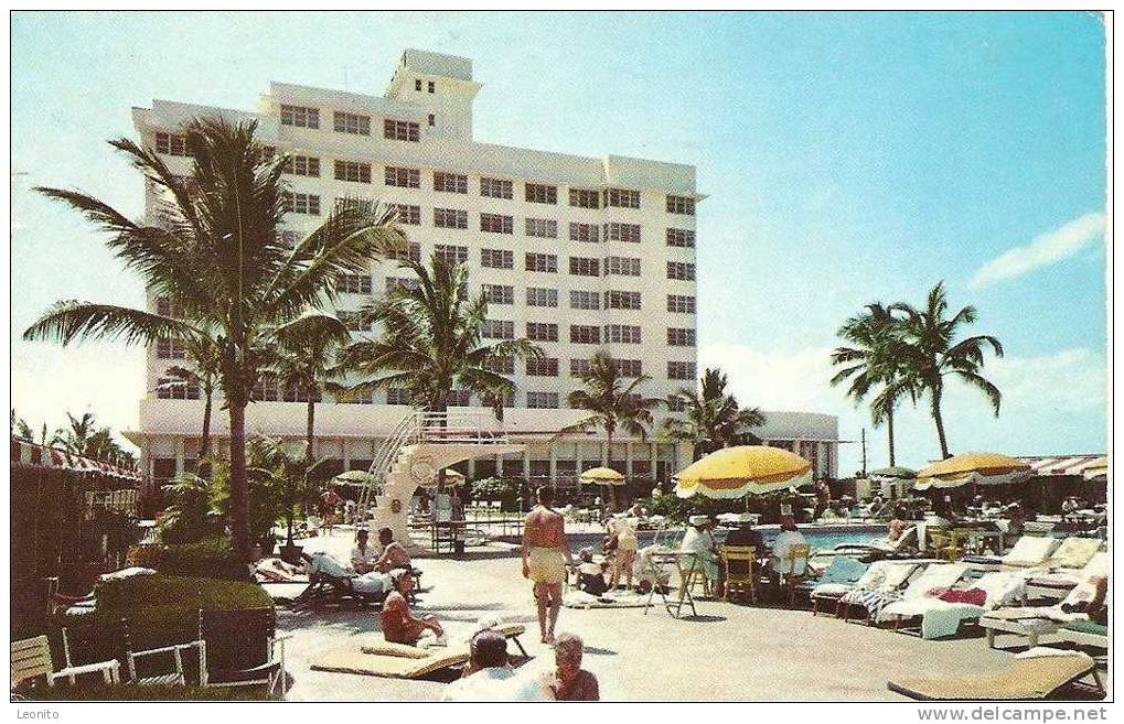 Kenilworth Hotel On The Ocean At Miami Beach 1957 - Miami Beach