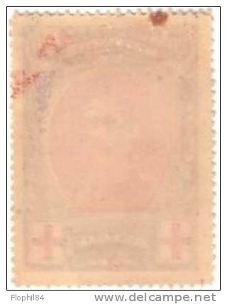CROIX ROUGE N°134  SANS TRACE CHARNIERE ADHERENCE ET TACHE- COTE 55€. - 1914-1915 Red Cross