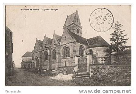 CPA 27 FOURGES - L Eglise - Fourges