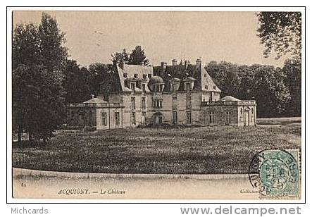 CPA 27 ACQUIGNY - Le Chateau (2) - Acquigny