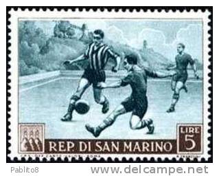 SAN MARINO 1953 PROPAGANDA SPORTIVA SERIE COMPLETA TIMBRATA - Oblitérés