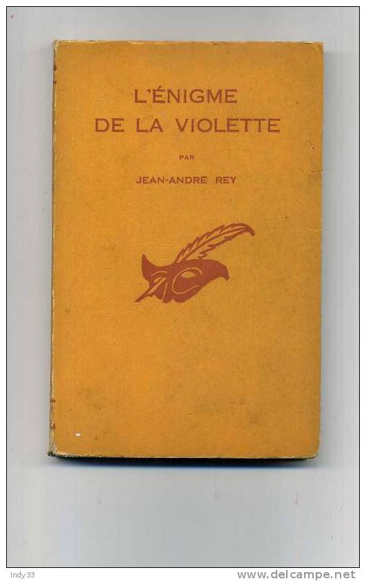 - L'ENIGME DE LA VIOLETTE . PAR J.-A. REY . LE MASQUEN°671 1959 - Le Masque