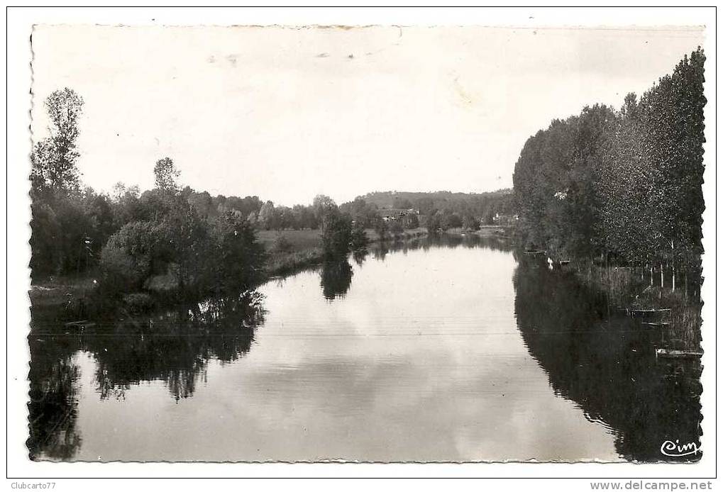 Bagneaux-sur-Loing (77) : Les Bords Du Loing En  1952. - Bagneaux Sur Loing