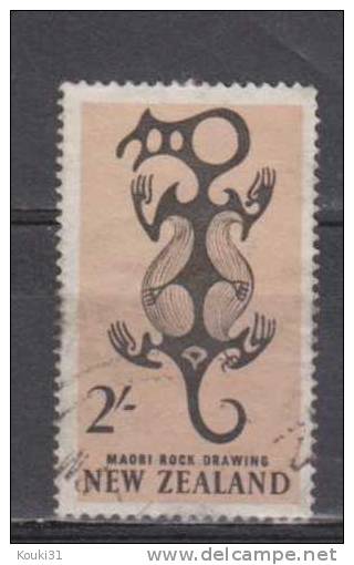 Nouvelle-Zélande YT 396 Obl : Fossile Maori ,  Archéologie - Used Stamps