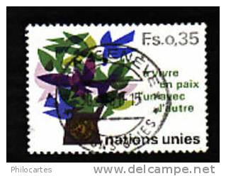 Nations Unies Genève   1978 -  YT  72     - Oblitéré - Used Stamps