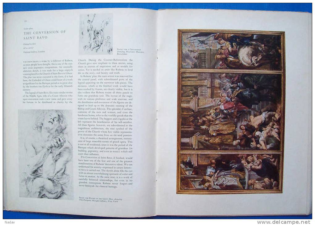 1955, Rubens, Abrams Art Book Portfolio -29 Prints, 32,5x25cm. Full Set. - Prints & Engravings