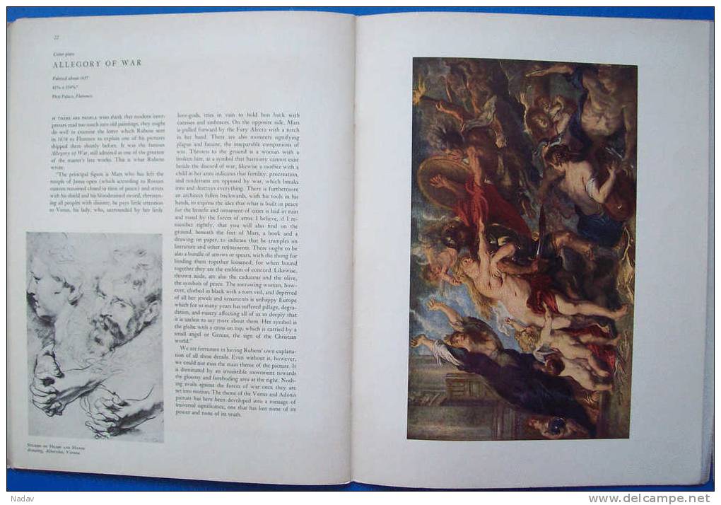 1955, Rubens, Abrams Art Book Portfolio -29 prints, 32,5x25cm. Full set.